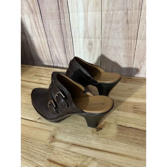 Bjorndal Clogs Shoes Women’s Brown Leather juliana - Picture 1 of 9